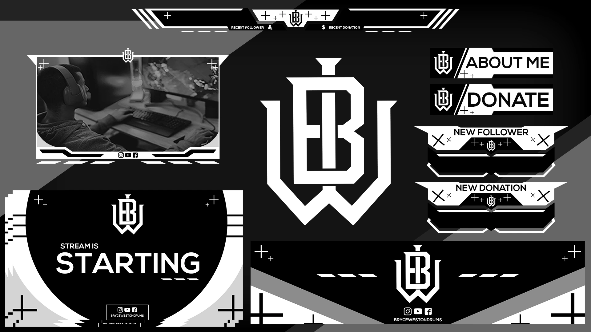 GFS Gold Twitch Package